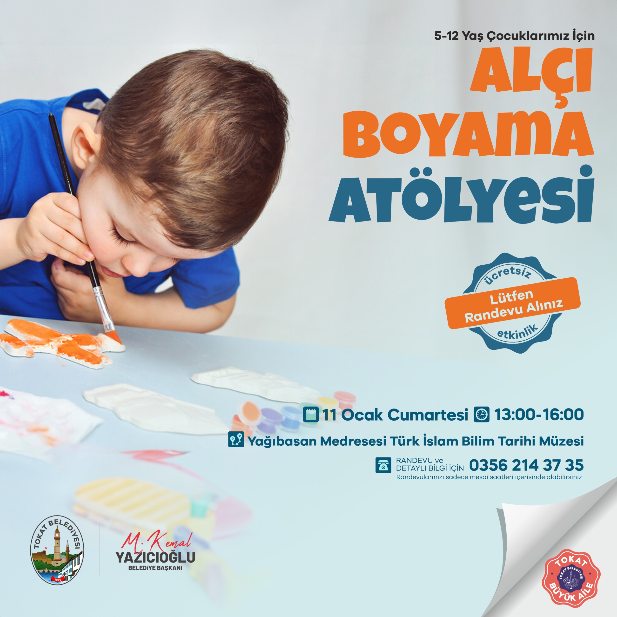 Alçı Boyama Atölyesi