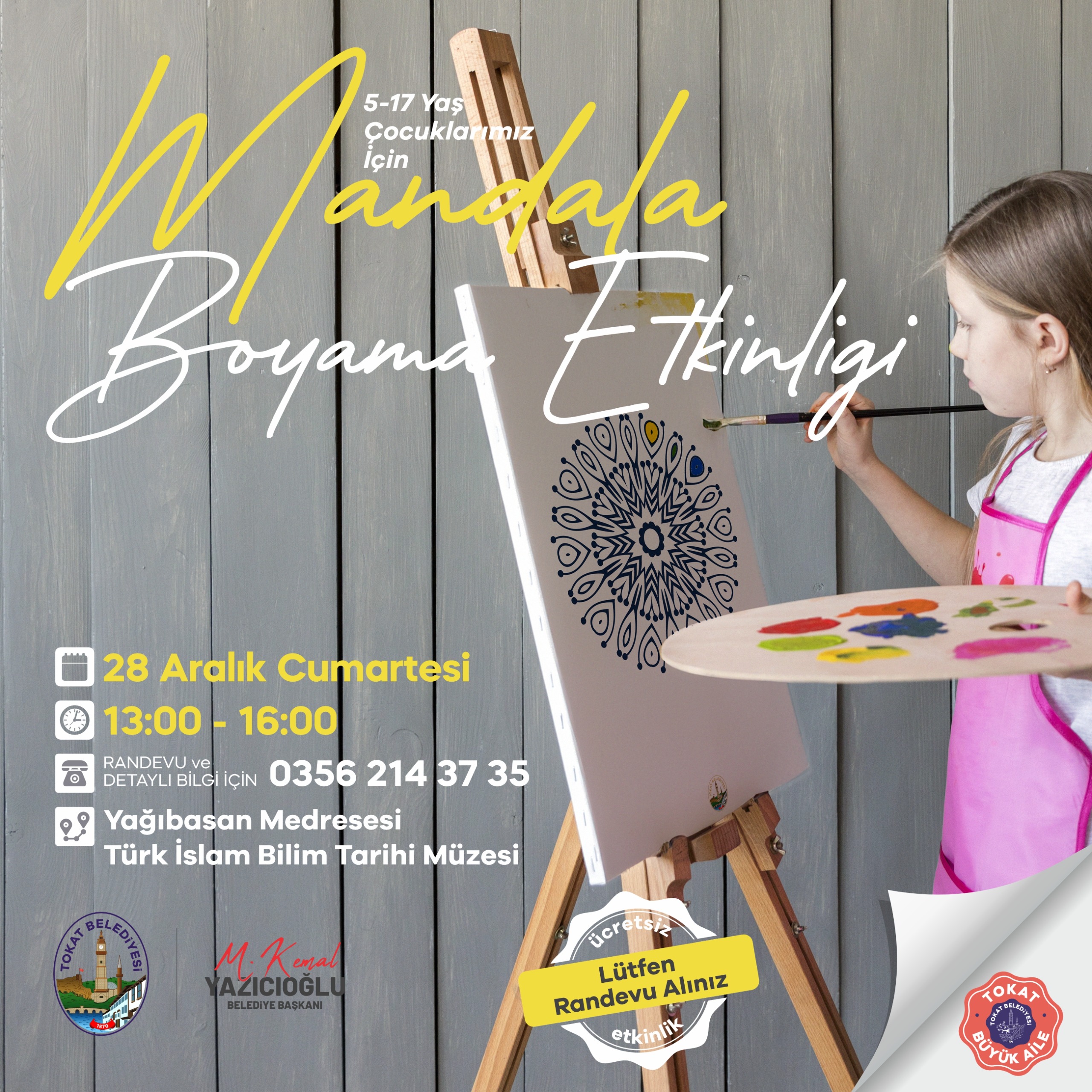 Mandala Boyama Etkinliği