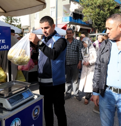 PAZAR YERLERİNDE “TARTIDA KONTROL” DÖNEMİ BAŞLADI