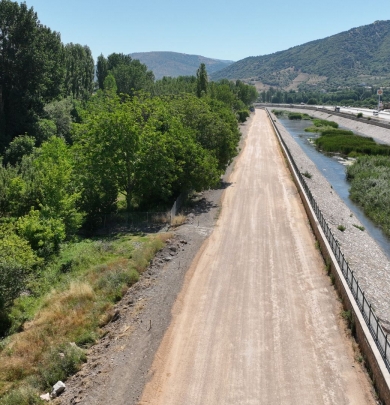 YENİ BAĞLANTI YOLU ÇALIŞMALARI HIZLA İLERLİYOR