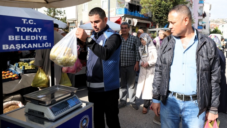 PAZAR YERLERİNDE “TARTIDA KONTROL” DÖNEMİ BAŞLADI