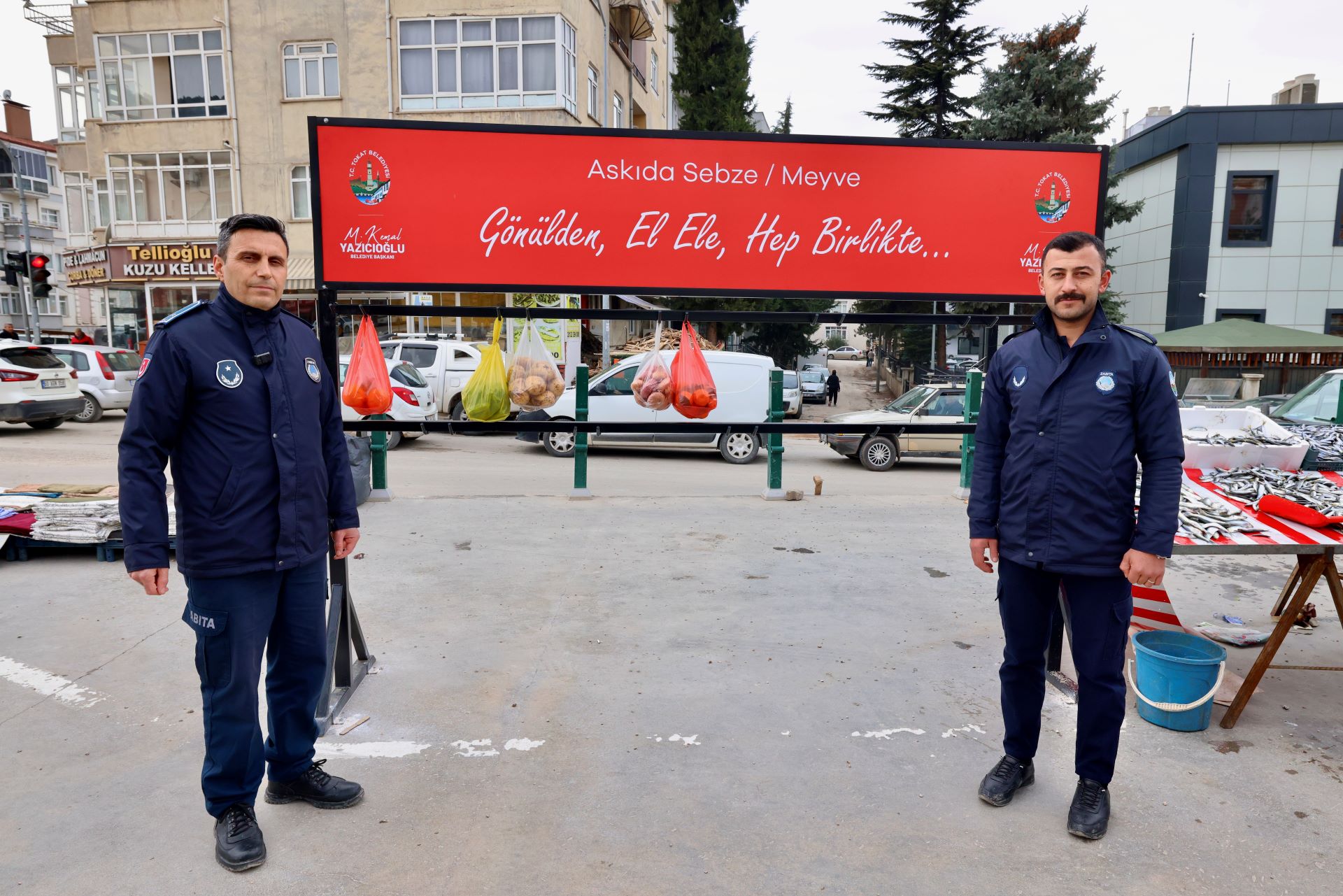  PAZAR YERLERİNDE “ASKIDA SEBZE VE MEYVE” UYGULAMASI