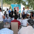 BAŞKAN YAZICIOĞLU ESENTEPE VE DOĞUKENT MAHALLELERİNDE VATANDAŞLARLA BULUŞTU
