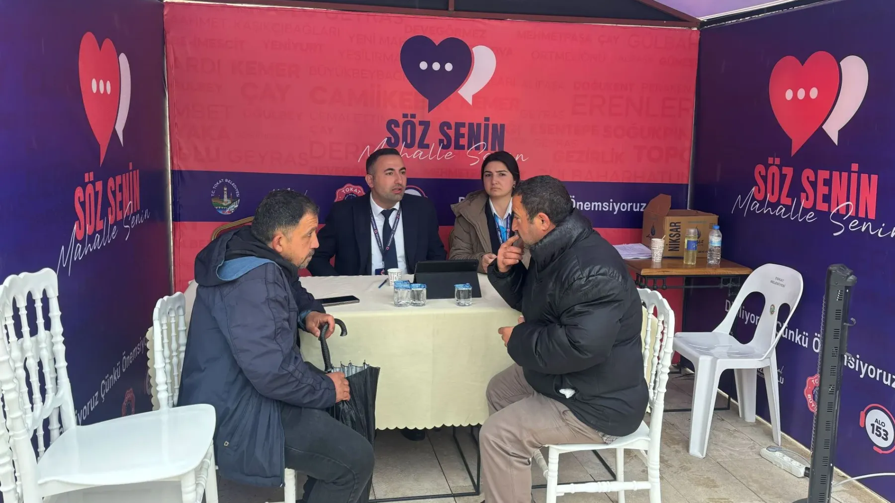 “SÖZ SENİN, MAHALLE SENİN” PROJESİ BAŞLADI