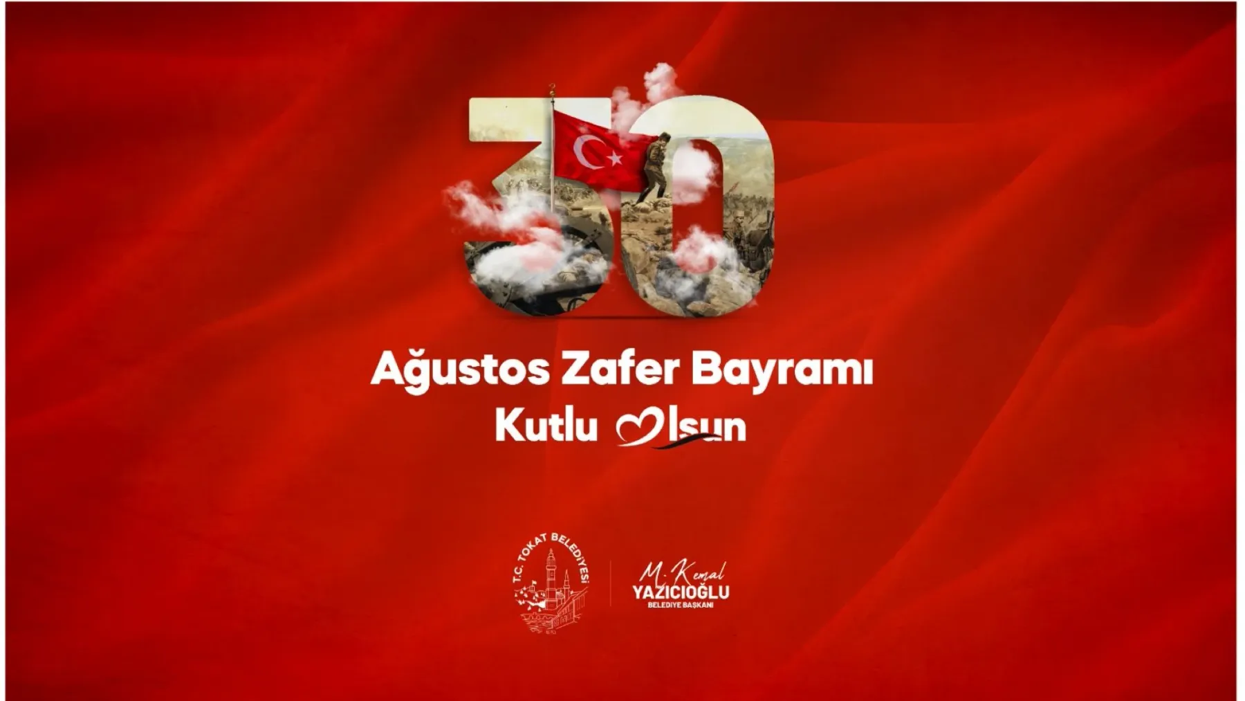 BAŞKAN YAZICIOĞLU’NDAN 30 AĞUSTOS ZAFER BAYRAMI MESAJI