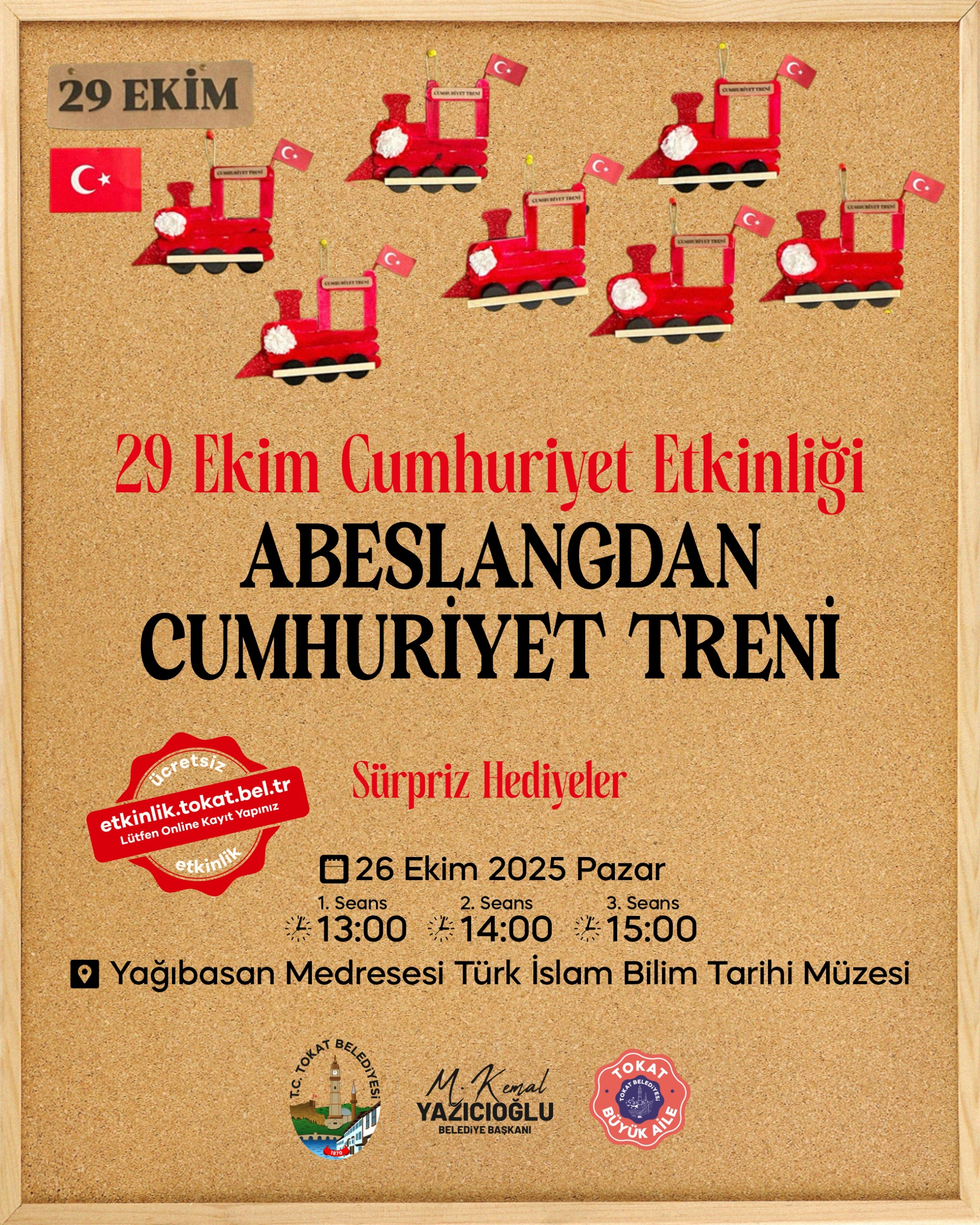 Abeslangdan Cumhuriyet Treni