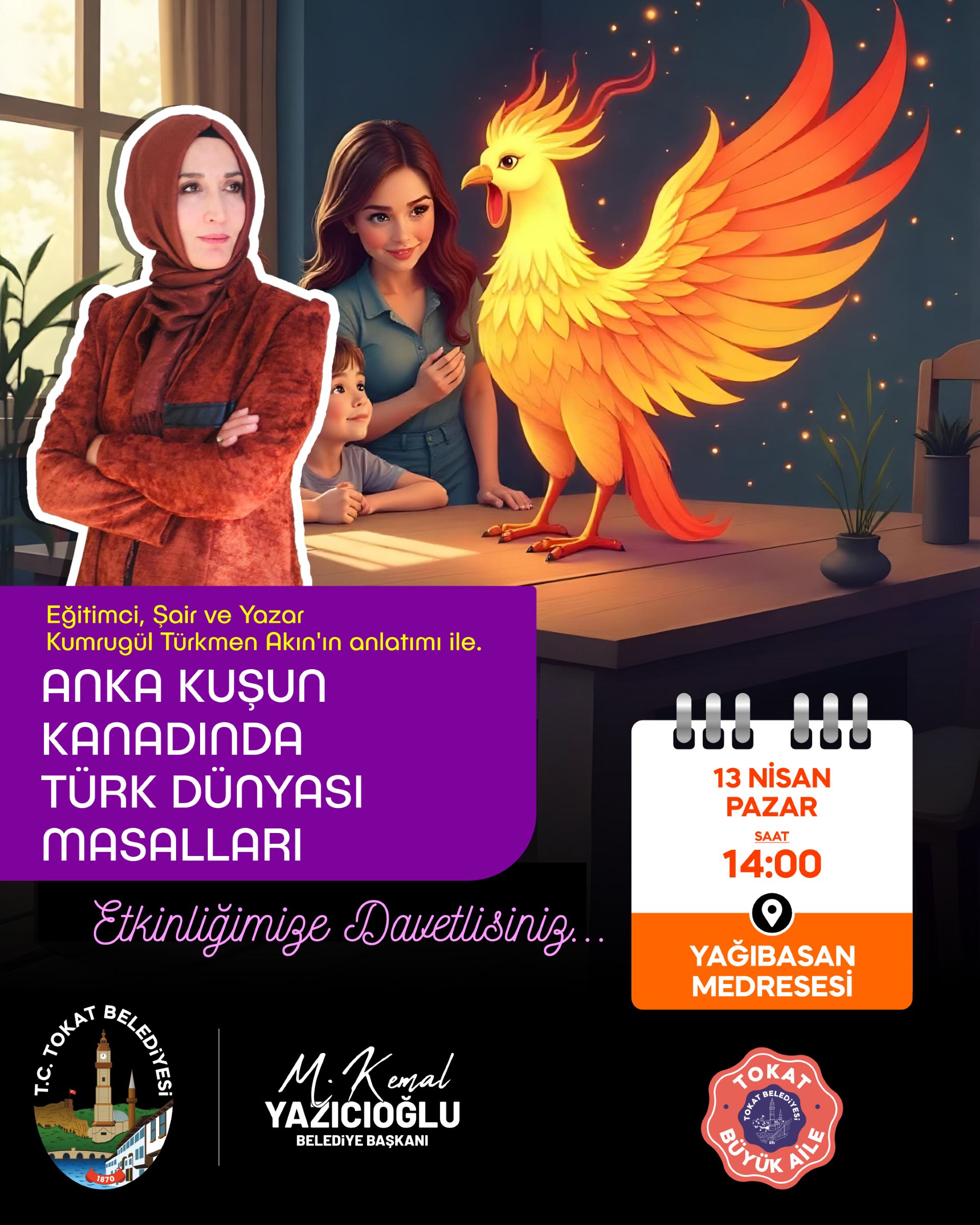 Anka Kuşun Kanadında Türk Dünyası Masalları