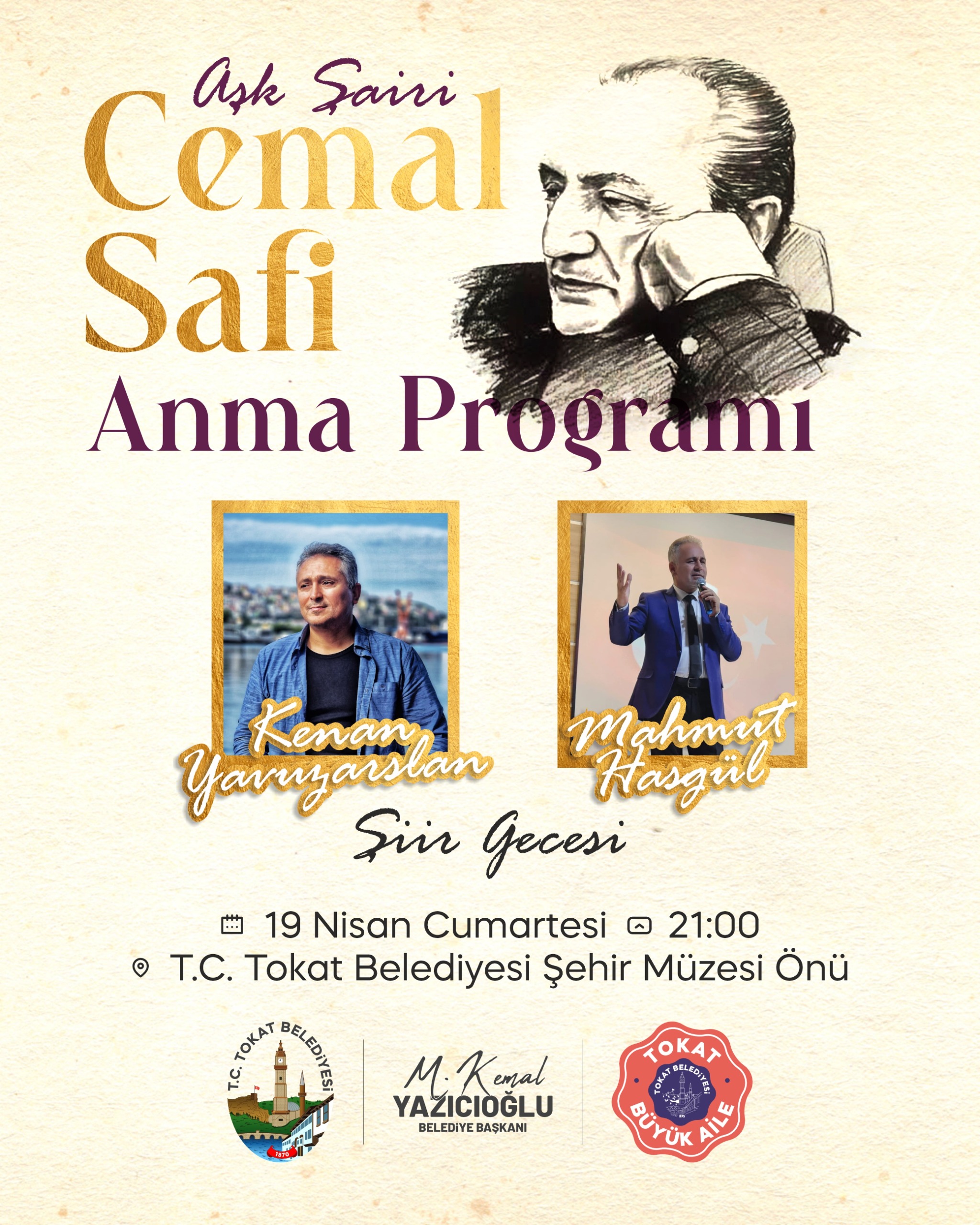 Cemal Safi Anma Programı ve Şiir Gecesi