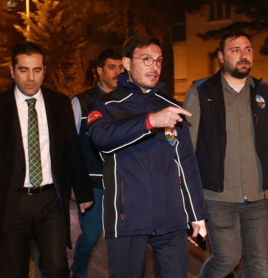 BAŞKAN YAZICIOĞLU, ÇALIŞMA ALANLARINI GECE GÜNDÜZ DEMEDEN YERİNDE İNCELİYOR