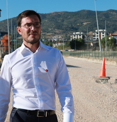 BAŞKAN YAZICIOĞLU ÇALIŞMA ALANLARINI İNCELEDİ