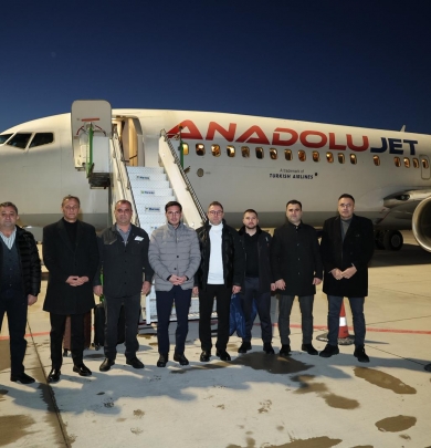 TOKAT BELEDİYESİ HEYETİ KARDEŞ ŞEHİR PROJESİ KAPSAMINDA MUSUL’A HAREKET ETTİ