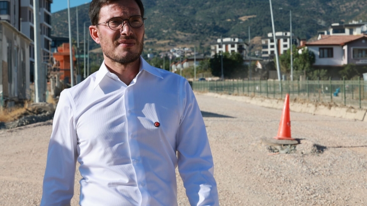 BAŞKAN YAZICIOĞLU ÇALIŞMA ALANLARINI İNCELEDİ