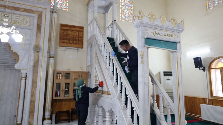 TOKAT’TA İBADETHANELER RAMAZAN’A HAZIR